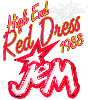1988 High End Red Dress Jem