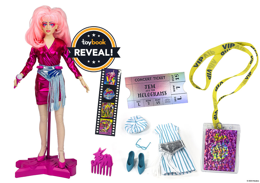 the Toy Book has revealed ... The Loyal Subjects licensed Jem/Jerrica figure/doll!!!