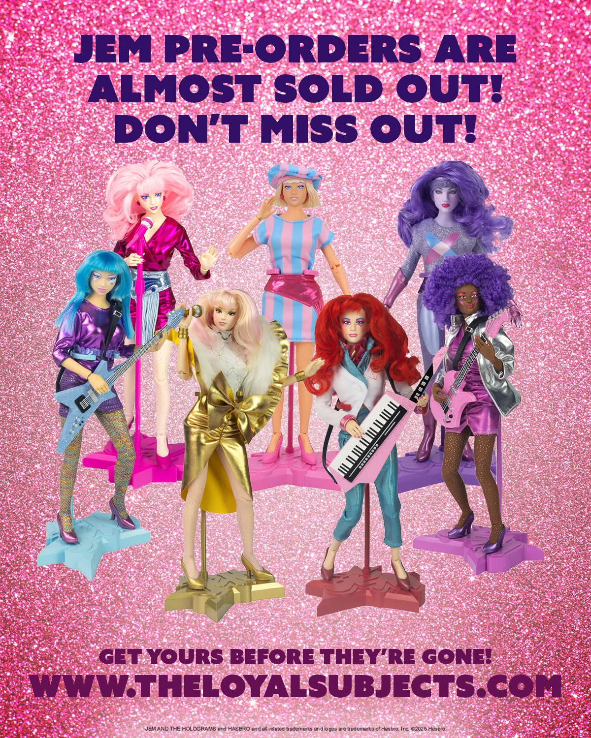 Jem and the Holgrams 12 Fashion Doll Classic Jem Walmart Exclusive