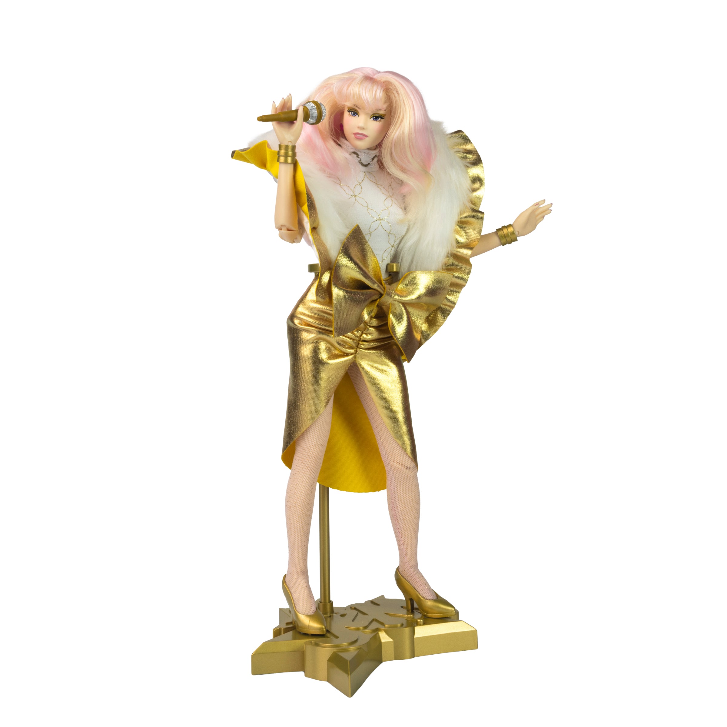 JEM AND THE HOLOGRAMS 12" Fashion Doll GLITTER & GOLD JEM