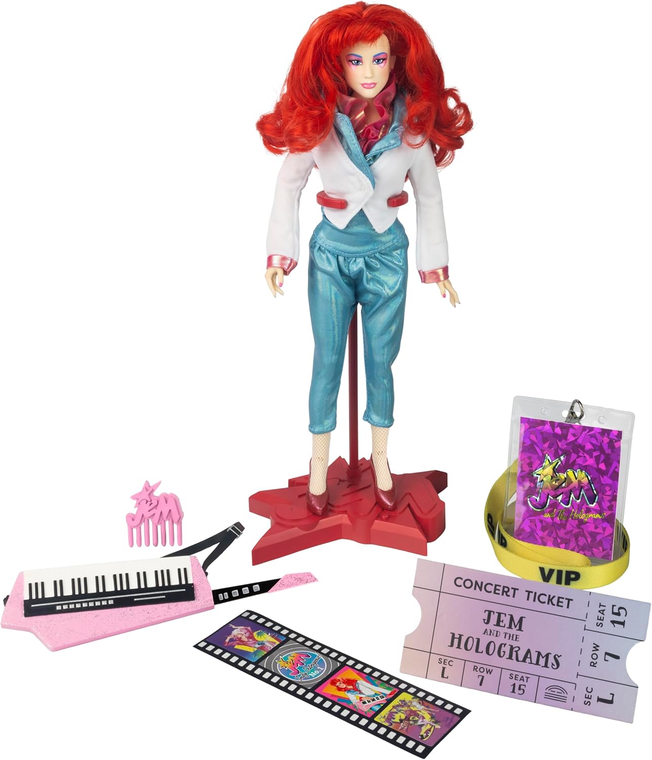 JEM AND THE HOLOGRAMS 12" KIMBER Fashion Doll 