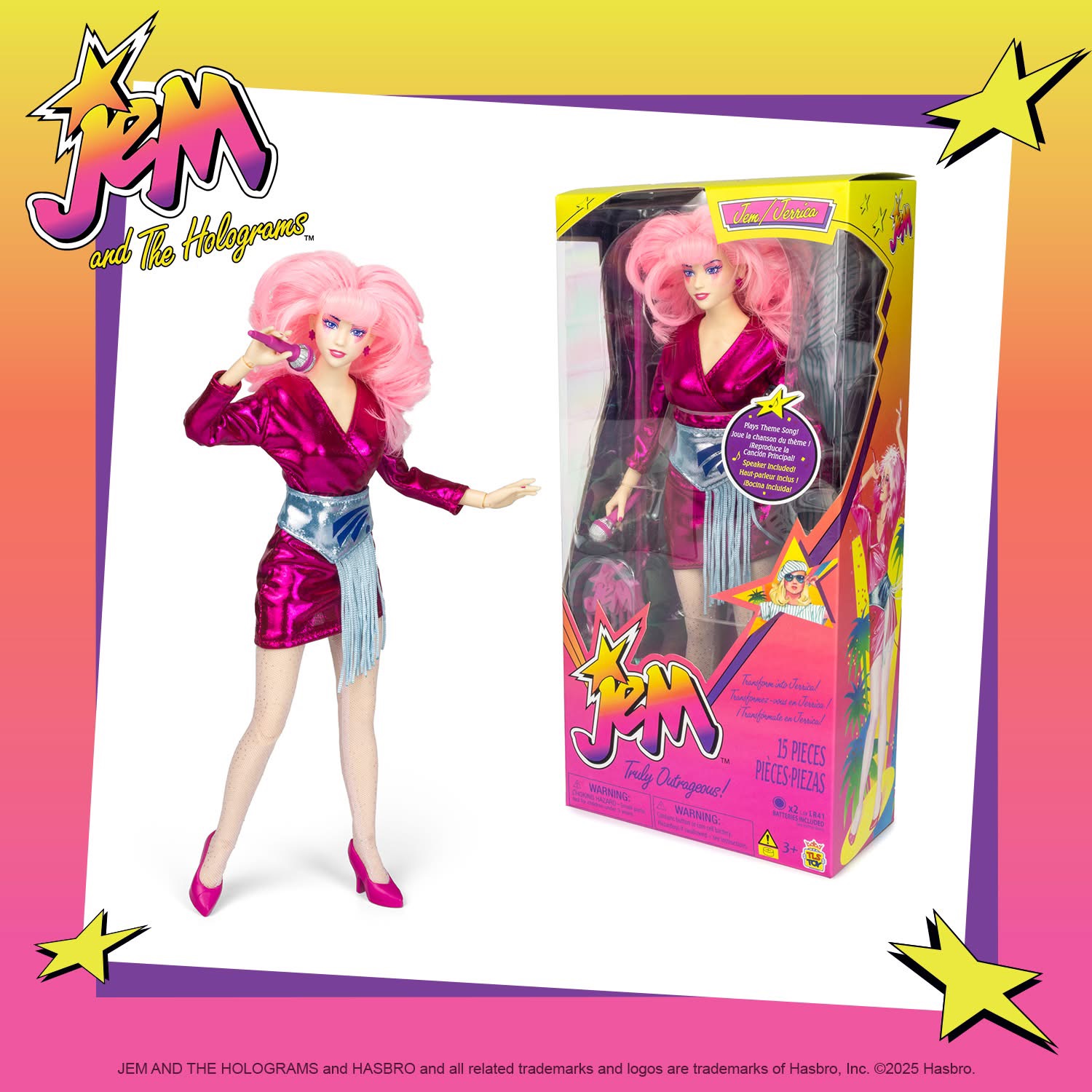 the Toy Book has revealed ... The Loyal Subjects licensed Jem/Jerrica figure/doll!!!