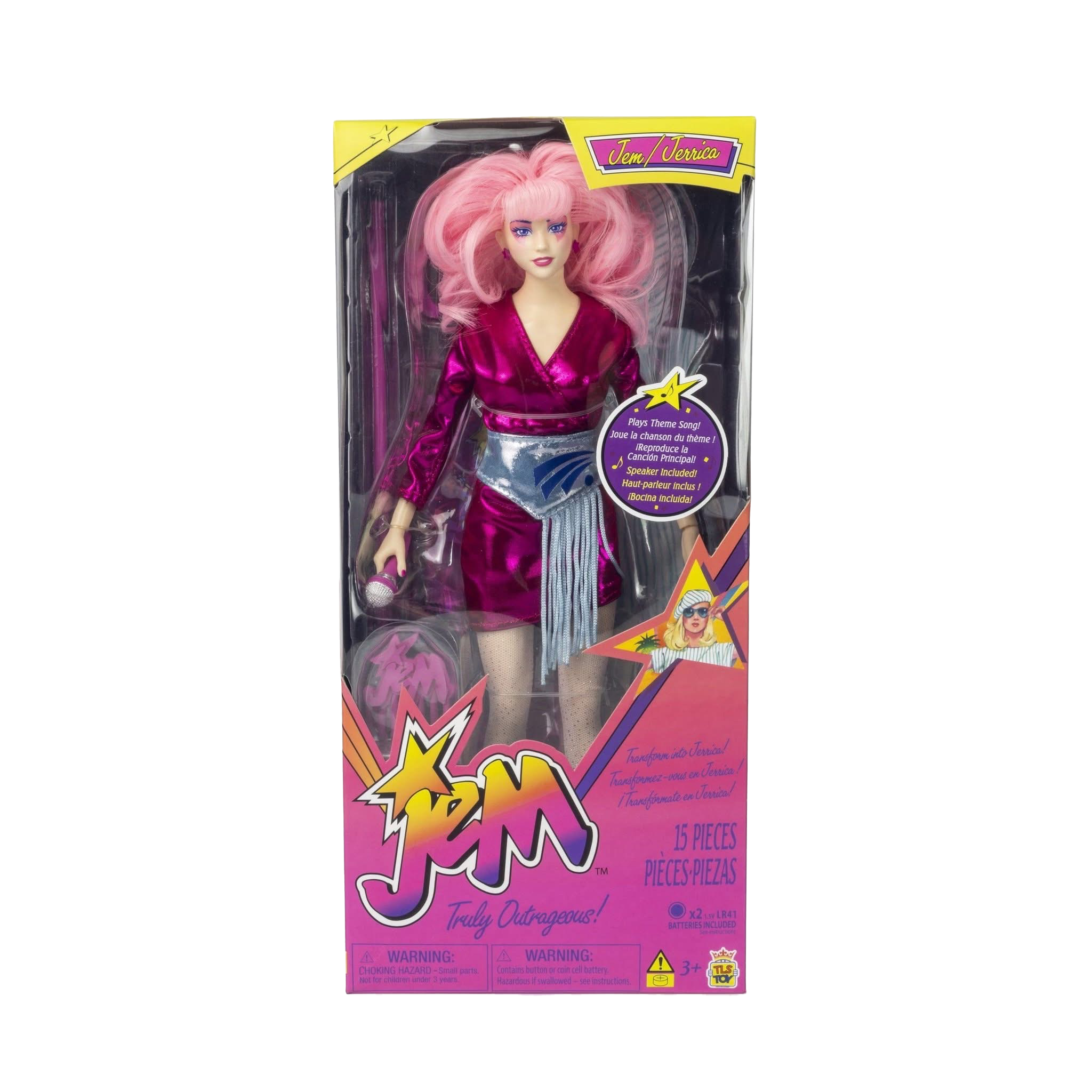 Jem and the Holgrams 12 Fashion Doll Classic Jem Walmart Exclusive