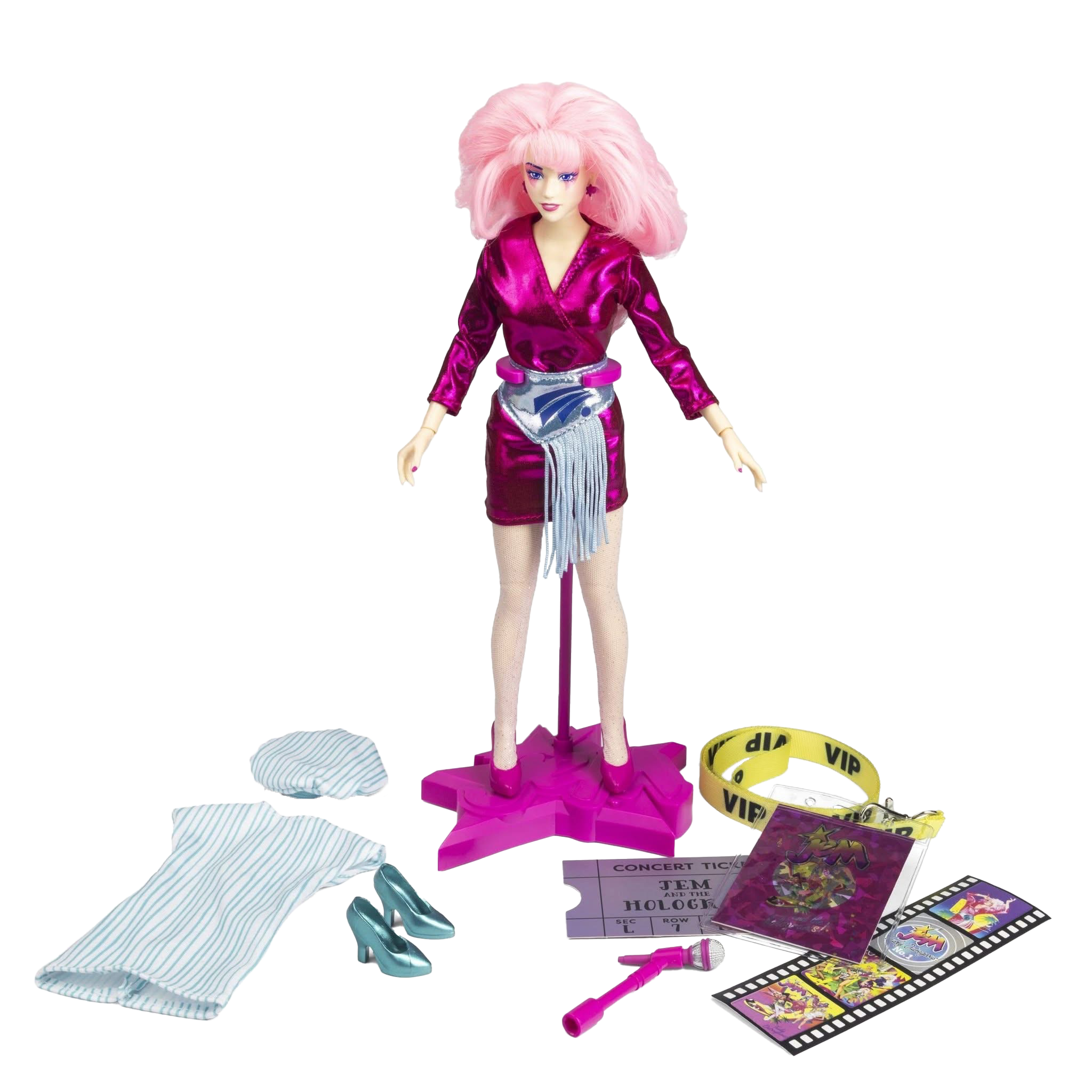 Jem and the Holgrams 12 Fashion Doll Classic Jem Walmart Exclusive