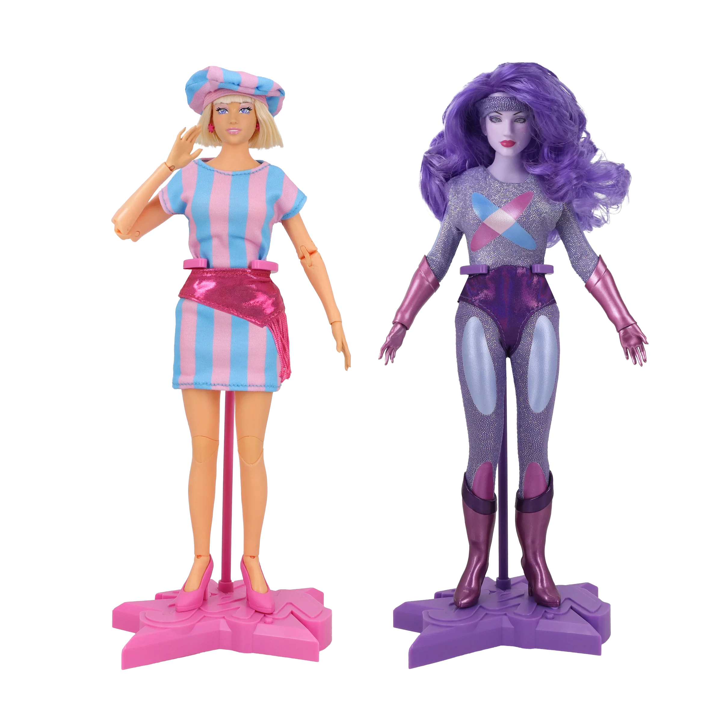 SDCC Jem and the Holograms Collector’s Edition Two Pack: Jerrica & Synerg