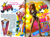 Italian Topolino 1986 - Jem Doll Ads