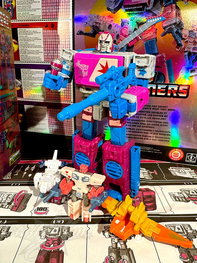 Transformers & Jem and the Holograms Officially Cross Over Autobot Blaster SDCC 2026