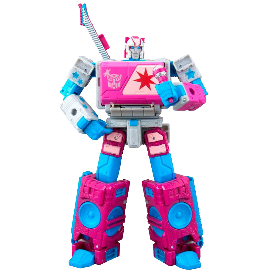 Transformers & Jem and the Holograms Officially Cross Over Autobot Blaster SDCC 2026