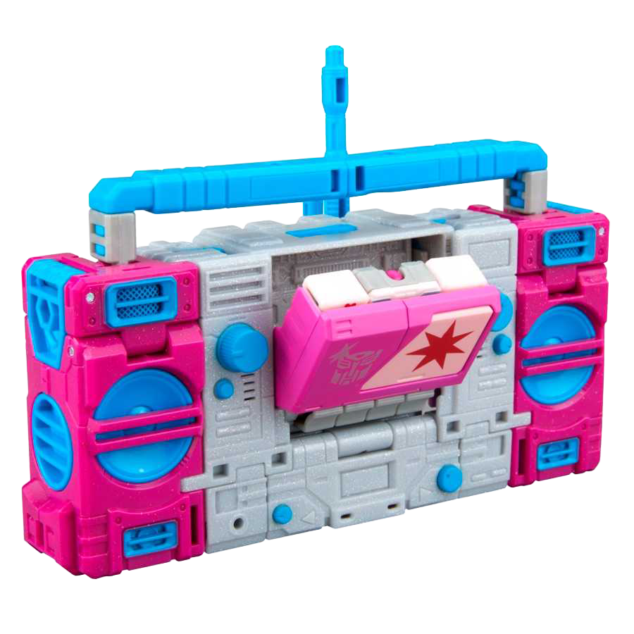 Transformers & Jem and the Holograms Officially Cross Over Autobot Blaster SDCC 2026