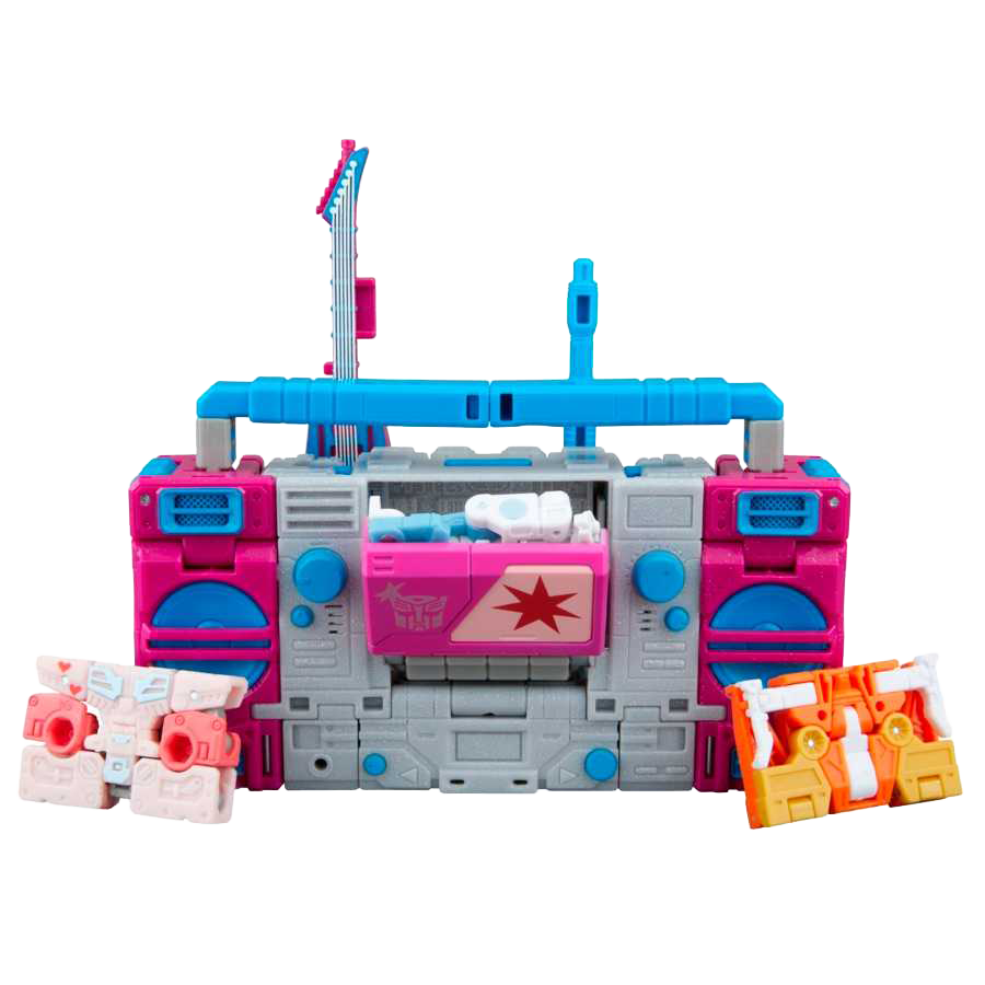Transformers & Jem and the Holograms Officially Cross Over Autobot Blaster SDCC 2026