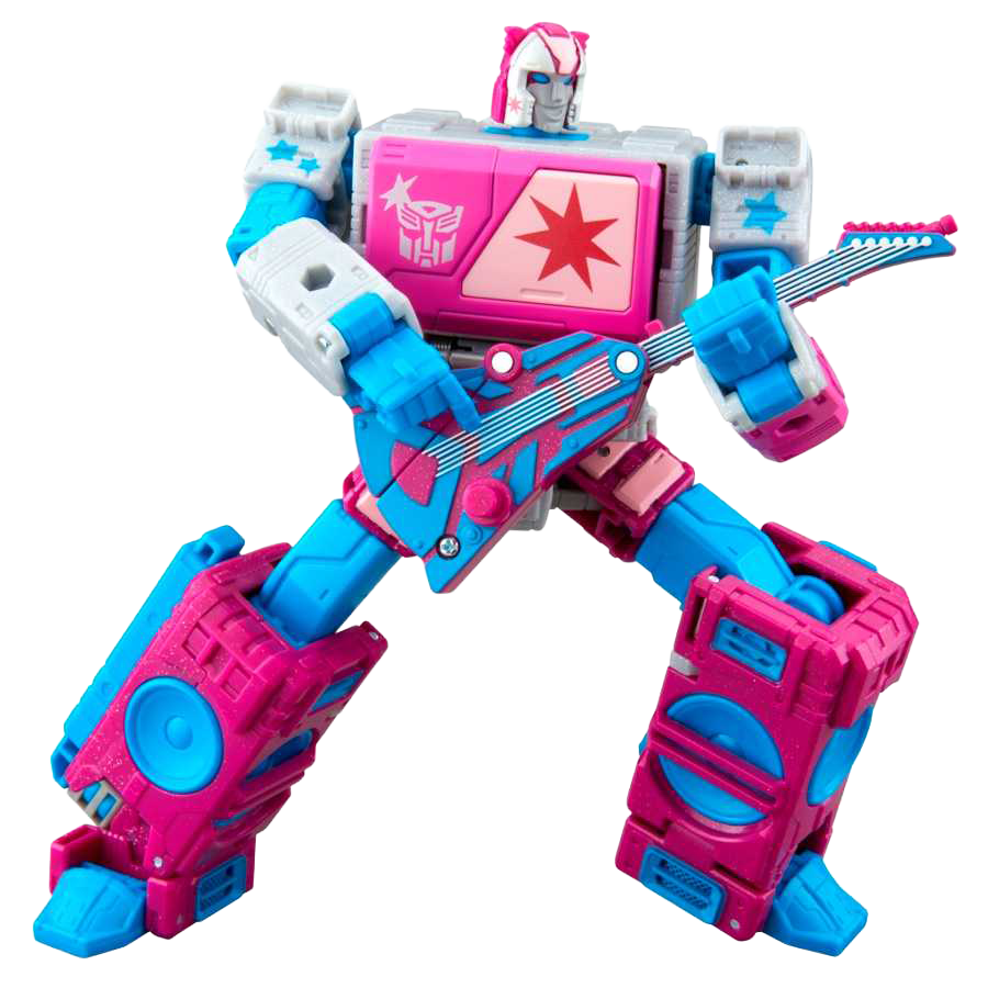 Transformers & Jem and the Holograms Officially Cross Over Autobot Blaster SDCC 2026