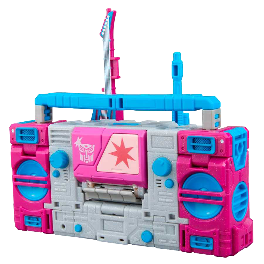 Transformers & Jem and the Holograms Officially Cross Over Autobot Blaster SDCC 2026