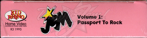 Rhino VHS - Jem Volume 1: Passport To Rock